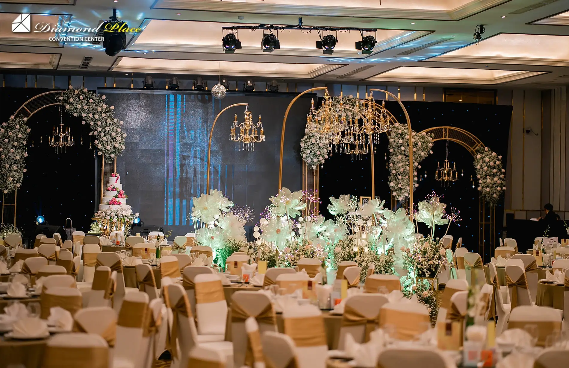 3 Cách Chọn Sảnh Tiệc Siêu Chuẩn Cho Ngày Cưới Tổ chức tiệc cưới tại Diamond Place