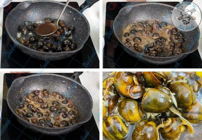 Chế biến món ốc mít xào me ngon Chế biến món ốc mít xào me ngon