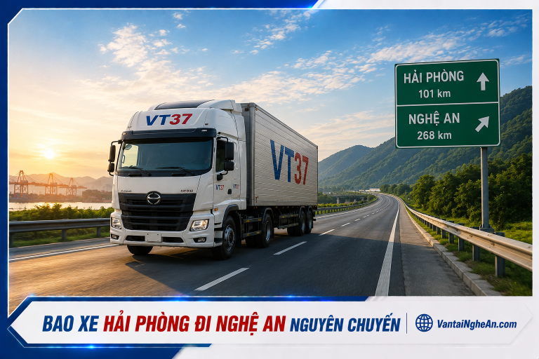 Bao Xe Hải Phòng Đi Nghệ An Nguyên Chuyến, Giá Cạnh Tranh