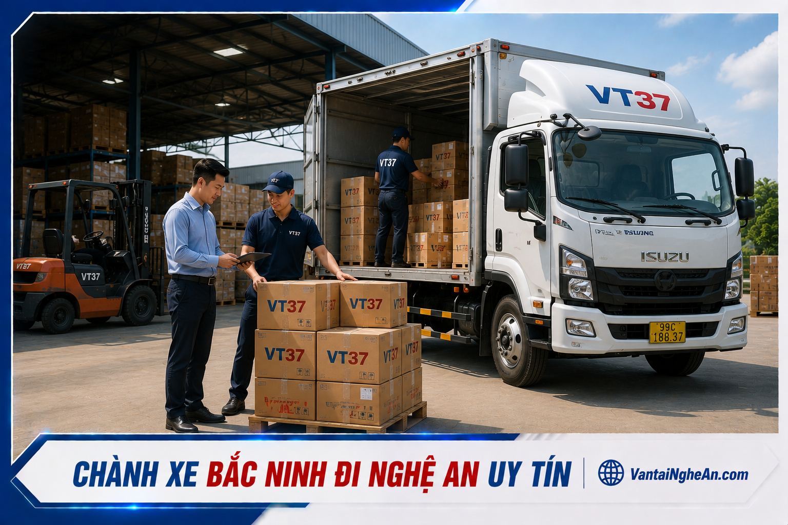 Chành xe Bắc Ninh đi Nghệ An