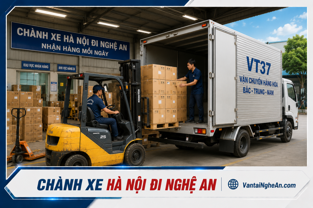 Dịch vụ chành xe Hà Nội đi Nghệ An
