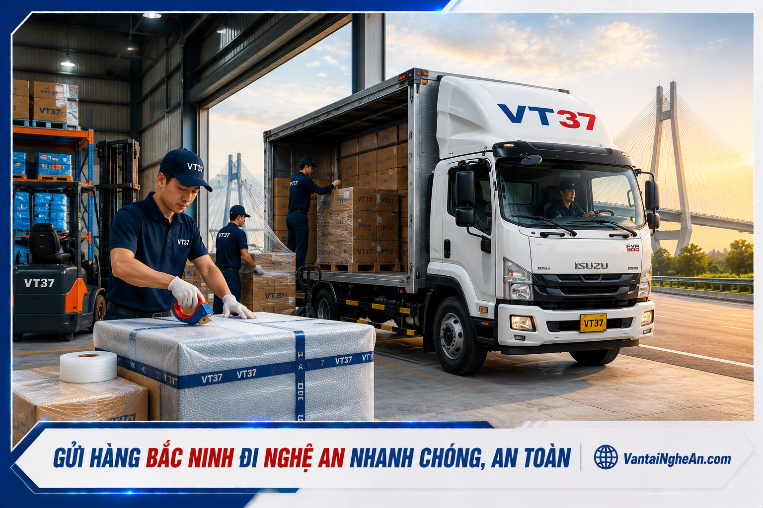 Dịch vụ gửi hàng Bắc Ninh đi Nghệ An