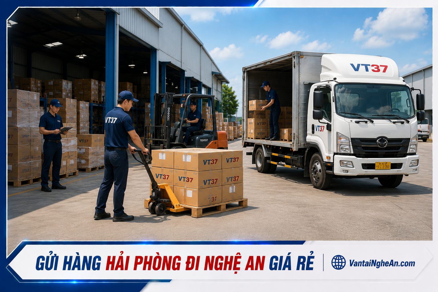 Vận chuyển hàng Hải Phòng đi Nghệ An