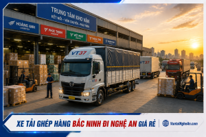 Xe Tải Ghép Hàng Bắc Ninh Đi Nghệ An Giá Rẻ, Nhận Hàng Tận Nơi