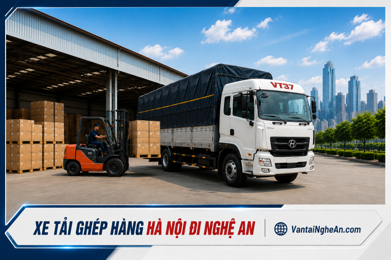 Xe Tải Ghép Hàng Hà Nội Đi Nghệ An Giá Rẻ, Giao Nhanh Mỗi Ngày
