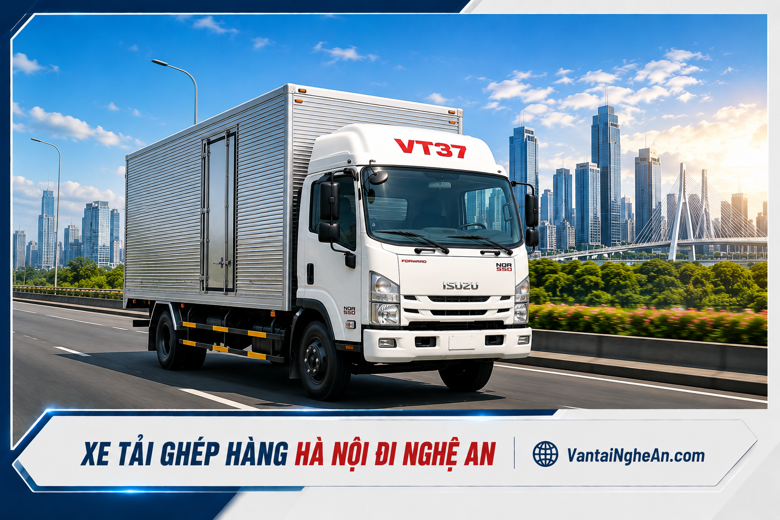 Xe Tải Ghép Hàng Hà Nội đi Nghệ An