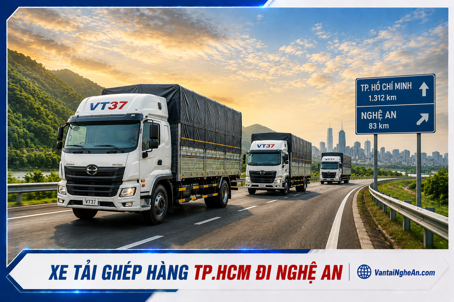 Dịch vụ ghép hàng TP.HCM đi Nghệ An