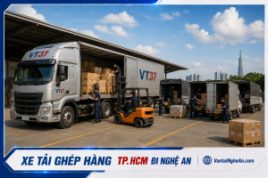 Xe Tải Ghép Hàng TP.HCM Đi Nghệ An Giá Rẻ, Xe Chạy Mỗi Ngày